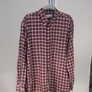 Barbour Regular Fit Plaid Cotton Button Down Shirt